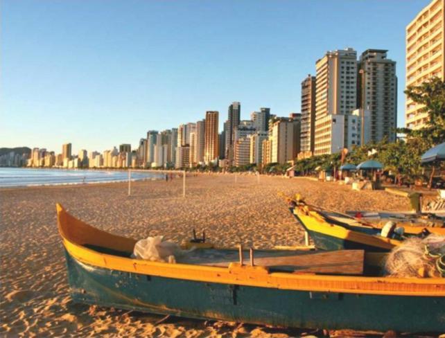 Férias incríveis vista mar Balneário Camboriú Balneario Camboriu Exterior foto