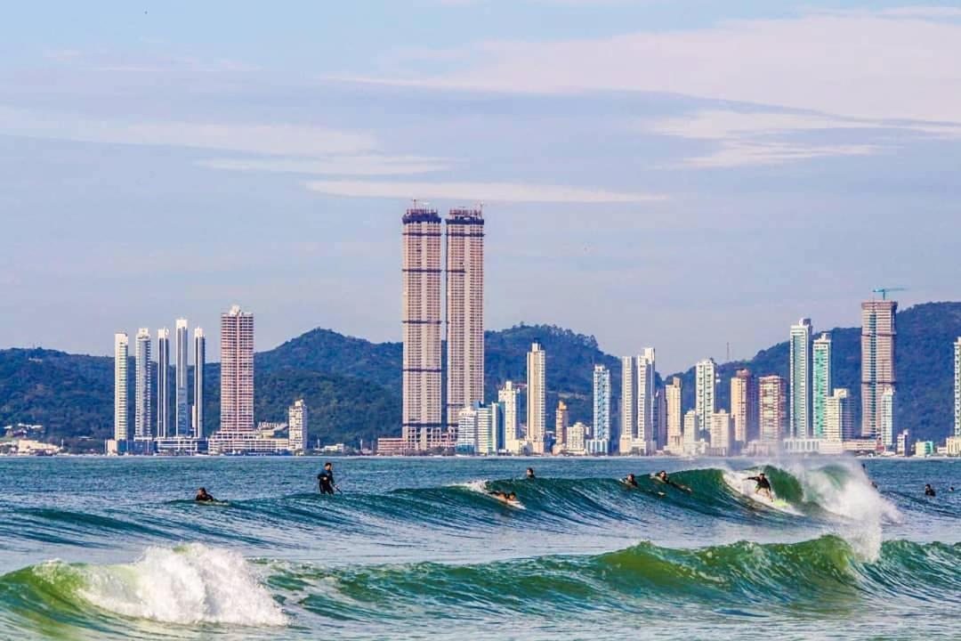 Férias incríveis vista mar Balneário Camboriú Balneario Camboriu Exterior foto